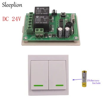Sleeplion 24V 2CH Remote Control Wall Switch 24V 2CH Wireless Switch Relay 1/2/3 Transmitter Wall Remote Control 315MHz
Sleeplion 24V 2CH Remote Control Wall Switch 24V 2CH Wireless Switch Relay 1/2/3 Transmitter Wall Remote Control 315MHz