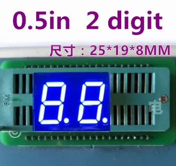 BLUE 0.5" 0.5in LED Display Digital Tube 10 Pin 2 Bit 7 Segment Common ANODE,IN STOCK, FREE SHIPPING
BLUE 0.5" 0.5in LED Display Digital Tube 10 Pin 2 Bit 7 Segment Common ANODE,IN STOCK, FREE SHIPPING