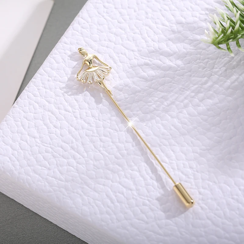 Girl Line Dancer on a tie Stick Pin Hat Scarf Collar Brooch Rhinestone Dancing Ballet Girl Brooches Lapel Pin Jewelry Long Pins
Girl Line Dancer on a tie Stick Pin Hat Scarf Collar Brooch Rhinestone Dancing Ballet Girl Brooches Lapel Pin Jewelry Long Pins