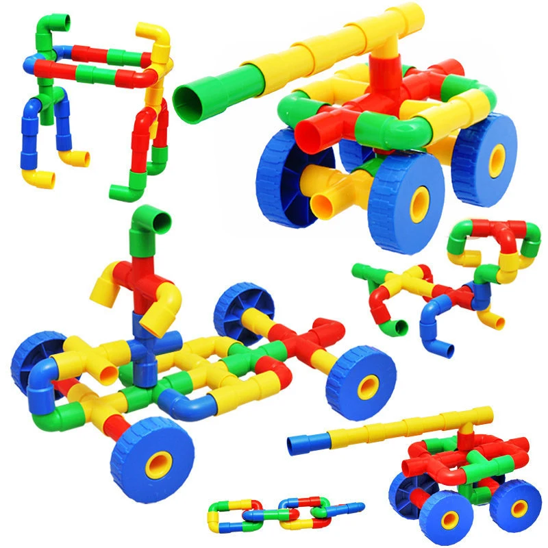 Baby Creative Pipeline Tunnel Assem Model Building Block Kindergarten Early Childhood Learning Educational Toys Birthday Gift
Baby Creative Pipeline Tunnel Assem Model Building Block Kindergarten Early Childhood Learning Educational Toys Birthday Gift