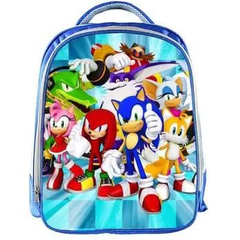 13inch Sonic Boom Boys Backpack Girl School Bags School Backpack Bookbag Children Gift Customized Cartoon 
13inch Sonic Boom Boys Backpack Girl School Bags School Backpack Bookbag Children Gift Customized Cartoon