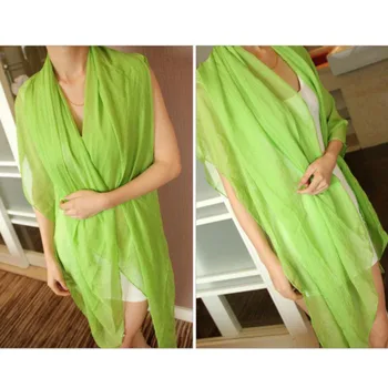 Thin Silk Scarves Solid Color Cape Shawl Ultra Luxury Brand Muslim Hijab Muffler Scarf Candy Color Womens Scarves 120x150cm
Thin Silk Scarves Solid Color Cape Shawl Ultra Luxury Brand Muslim Hijab Muffler Scarf Candy Color Womens Scarves 120x150cm