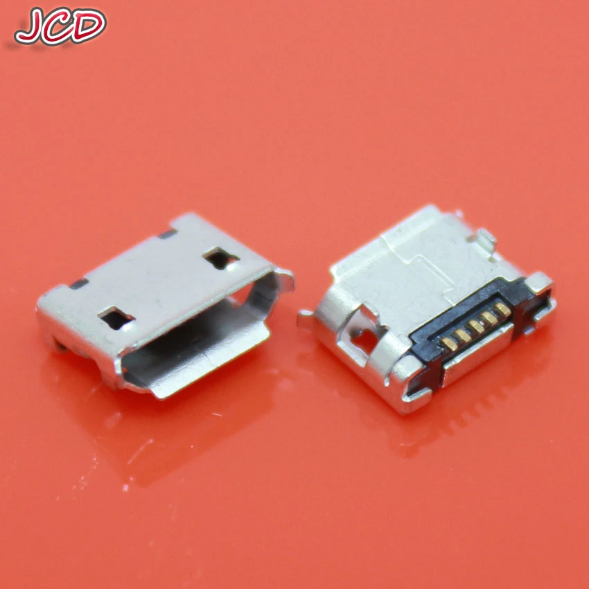 JCD 30pcs New 5 Pin Micro USB 5pin long pin SMD Female connector for mobile phone Mini USB jack PCB welding socket FLAT MOUTH
JCD 30pcs New 5 Pin Micro USB 5pin long pin SMD Female connector for mobile phone Mini USB jack PCB welding socket FLAT MOUTH