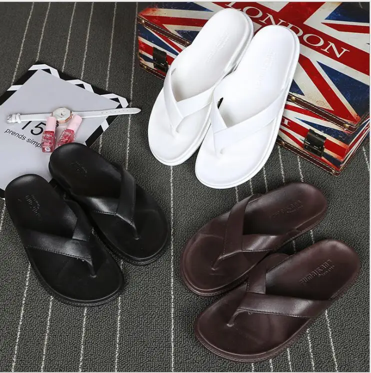 2019 new ladies sandals summer casual solid color flip-flops men holiday middle east beach shoes slide wholesale
2019 new ladies sandals summer casual solid color flip-flops men holiday middle east beach shoes slide wholesale