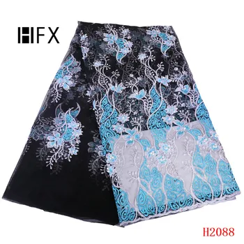 HFX Nigerian Lace Fabrics Latest Sky Blue Beaded French Net Lace 2019 African Bridal Tulle Mesh Lace Fabric for Party X2088
HFX Nigerian Lace Fabrics Latest Sky Blue Beaded French Net Lace 2019 African Bridal Tulle Mesh Lace Fabric for Party X2088