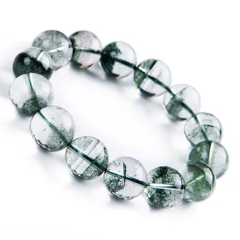 Natural Green Phantom Quartz Crystal Clear Round Beads Fashion Women Charm Bracelet 15mm
Natural Green Phantom Quartz Crystal Clear Round Beads Fashion Women Charm Bracelet 15mm