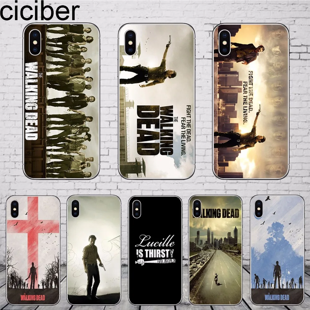 ciciber Walking Dead for iPhone 11 Pro Max Phone Case For iphone 7 XR X XS MAX 8 6 plus 6s 8 plus 5 5S SE Soft TPU Cover Coque
ciciber Walking Dead for iPhone 11 Pro Max Phone Case For iphone 7 XR X XS MAX 8 6 plus 6s 8 plus 5 5S SE Soft TPU Cover Coque