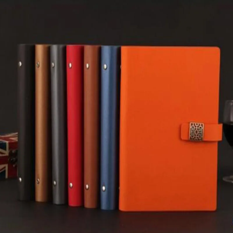 Buckle notebook stationery thickened business notepad customized notebook creative A5 office diary can print LOGO
Buckle notebook stationery thickened business notepad customized notebook creative A5 office diary can print LOGO