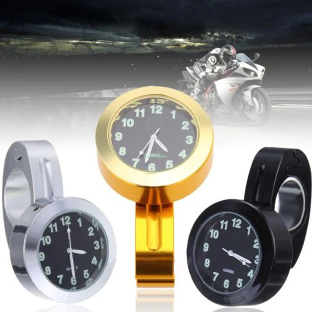 New Universal Waterproof 7/8 Motorcycle Bike Mount Clock Watch Durable Aluminum Alloy Clock Locked To
New Universal Waterproof 7/8 Motorcycle Bike Mount Clock Watch Durable Aluminum Alloy Clock Locked To