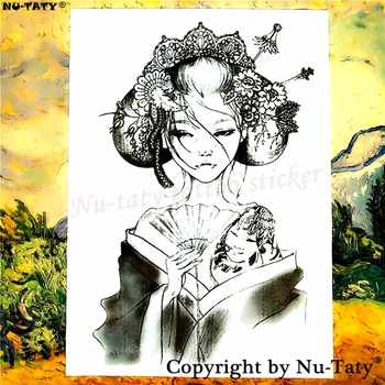Nu-TATY Ancient Beauty Temporary Tattoo Body Art Flash Tattoo Stickers 21*15cm Waterproof Tatoo Car Styling Home Decor
Nu-TATY Ancient Beauty Temporary Tattoo Body Art Flash Tattoo Stickers 21*15cm Waterproof Tatoo Car Styling Home Decor