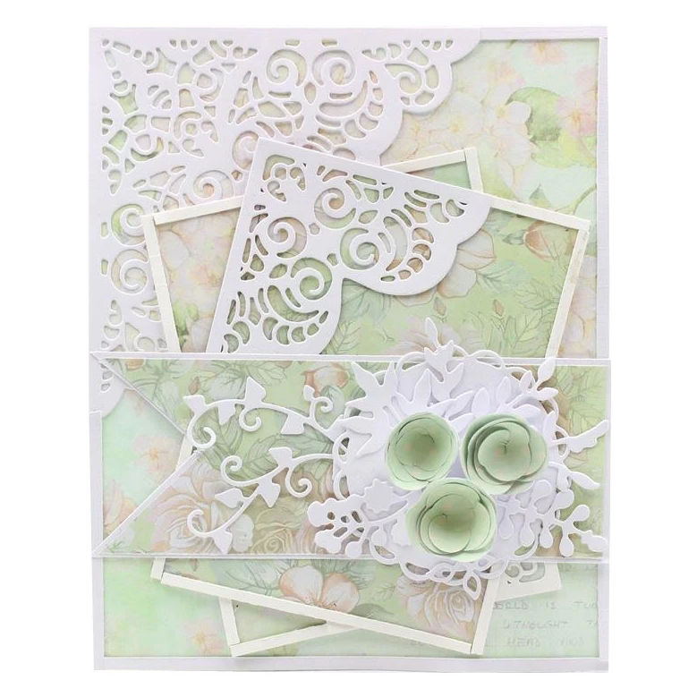 KLJUYP Flower Corner Metal Cutting Dies Scrapbook Paper Craft Decoration dies scrapbooking
KLJUYP Flower Corner Metal Cutting Dies Scrapbook Paper Craft Decoration dies scrapbooking