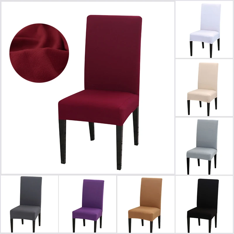 Wine Red Solid Color Elastic Dining Chair Cover Banquet Seat Cover Removable Chair Wrap Protector Slipcover Home Hotel Home
Wine Red Solid Color Elastic Dining Chair Cover Banquet Seat Cover Removable Chair Wrap Protector Slipcover Home Hotel Home