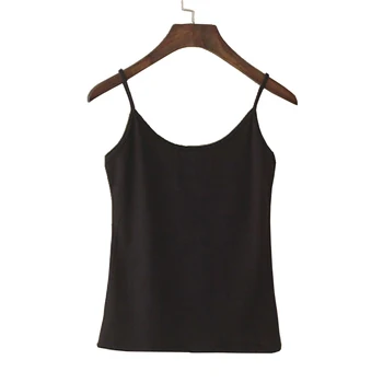 Tank top Women Summer Casual Camisoles Women's Tops T-shirt Spaghetti Strap Cropped Vest Female Camis Fashion Synthetic cotton
Tank top Women Summer Casual Camisoles Women's Tops T-shirt Spaghetti Strap Cropped Vest Female Camis Fashion Synthetic cotton