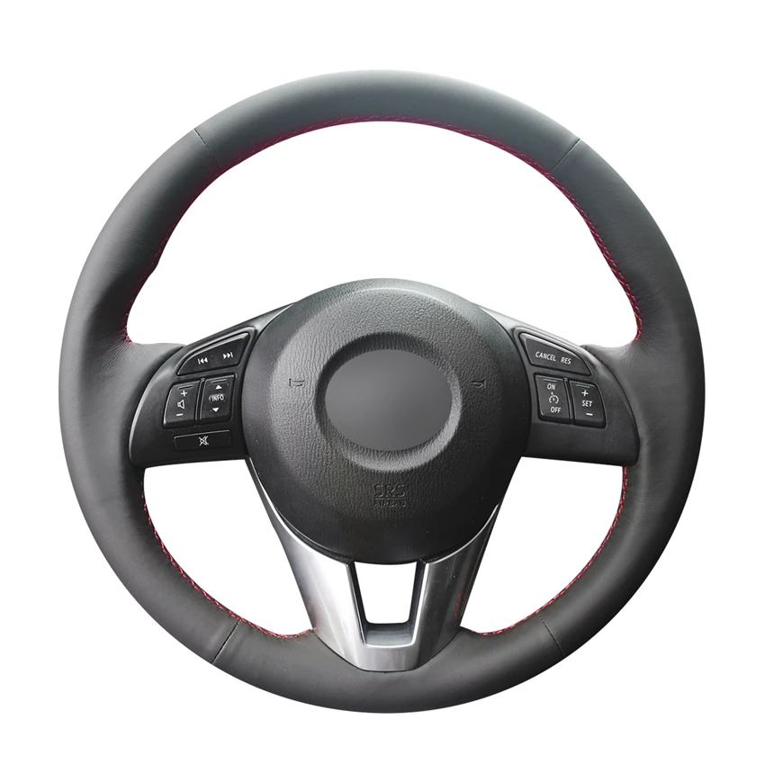 Black PU Artificial Leather Car Steering Wheel Cover for Mazda 3 Axela Mazda 6 Atenza Mazda 2 CX-3 CX-5 Scion iA Toyota Yaris
Black PU Artificial Leather Car Steering Wheel Cover for Mazda 3 Axela Mazda 6 Atenza Mazda 2 CX-3 CX-5 Scion iA Toyota Yaris