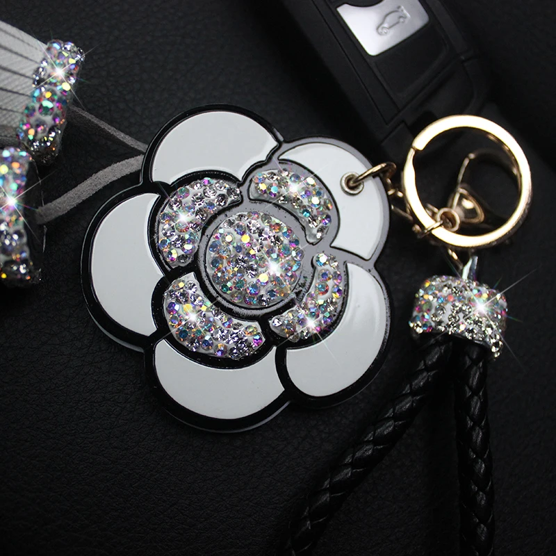 Female-Keychain-for-Bag-Crystal-Camellia-Flower-Car-Key-Ring-Car-Key-Pendant-3
