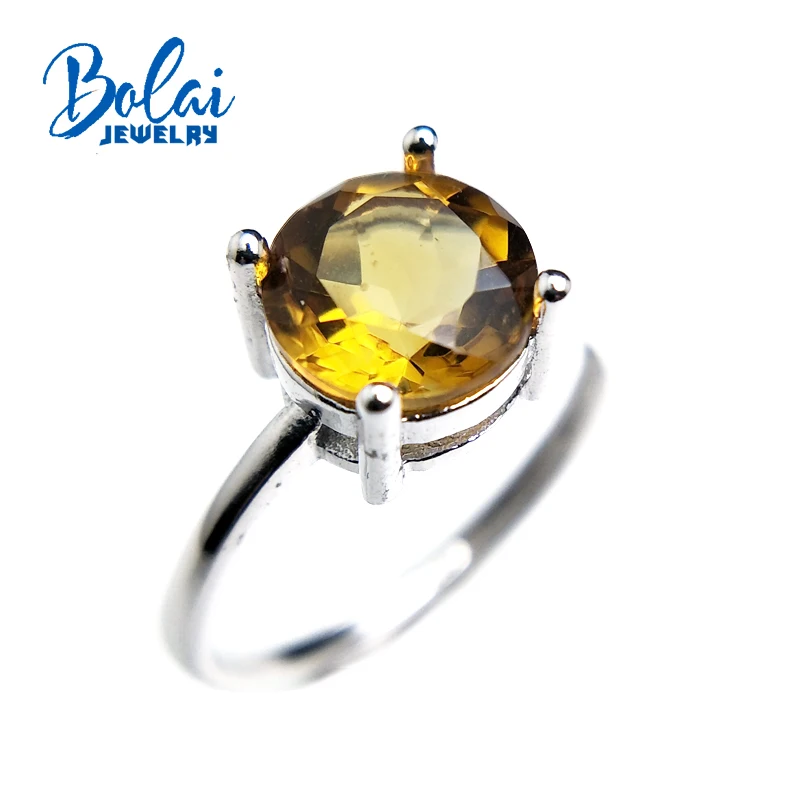 Bolaijewelry,natural dark color citrine round8.0mm gemstone smiple ring 925 sterling silver jewelry for women wear best gift
Bolaijewelry,natural dark color citrine round8.0mm gemstone smiple ring 925 sterling silver jewelry for women wear best gift