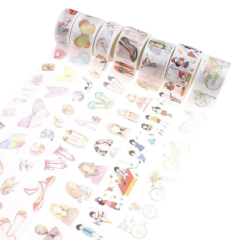 1 PCS Girls Series Washi Tape Children DIY Album Diary Decoration Masking Tape Stationery Scrapbooking Tool
1 PCS Girls Series Washi Tape Children DIY Album Diary Decoration Masking Tape Stationery Scrapbooking Tool