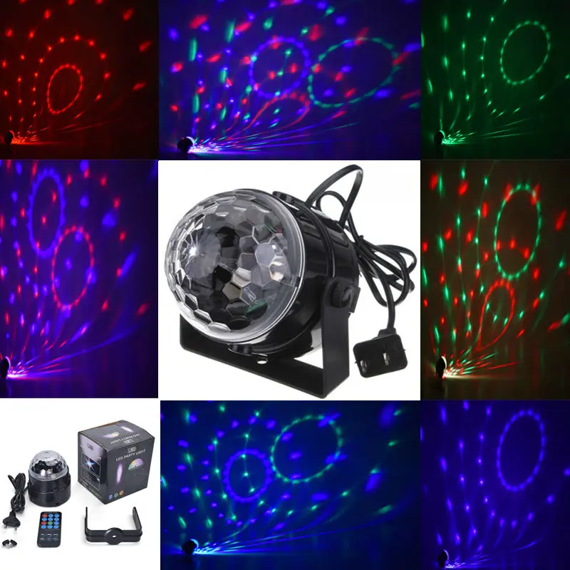 2017 Hot LED Stage Light Remote 3W Mini RGB Projector Crystal Magic Ball Stage Lighting Effect DJ Club Party Disco Lamp
2017 Hot LED Stage Light Remote 3W Mini RGB Projector Crystal Magic Ball Stage Lighting Effect DJ Club Party Disco Lamp
