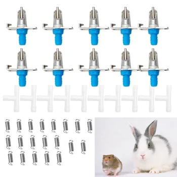 Bunny Rabbit Drinking Water Bite Drinkers Mouth Automatic Double Hung Spring
Bunny Rabbit Drinking Water Bite Drinkers Mouth Automatic Double Hung Spring