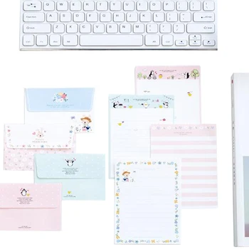 30pack/lot Lovely Rabbits Flower Penguin Mini Envelope Writing Paper Letter Set School Student Supplies Gifts for Kids
30pack/lot Lovely Rabbits Flower Penguin Mini Envelope Writing Paper Letter Set School Student Supplies Gifts for Kids