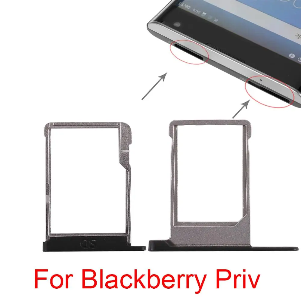 Для BlackBerry Priv новинка оригинальный слот для SIM карты держатель sd Сменный адаптер