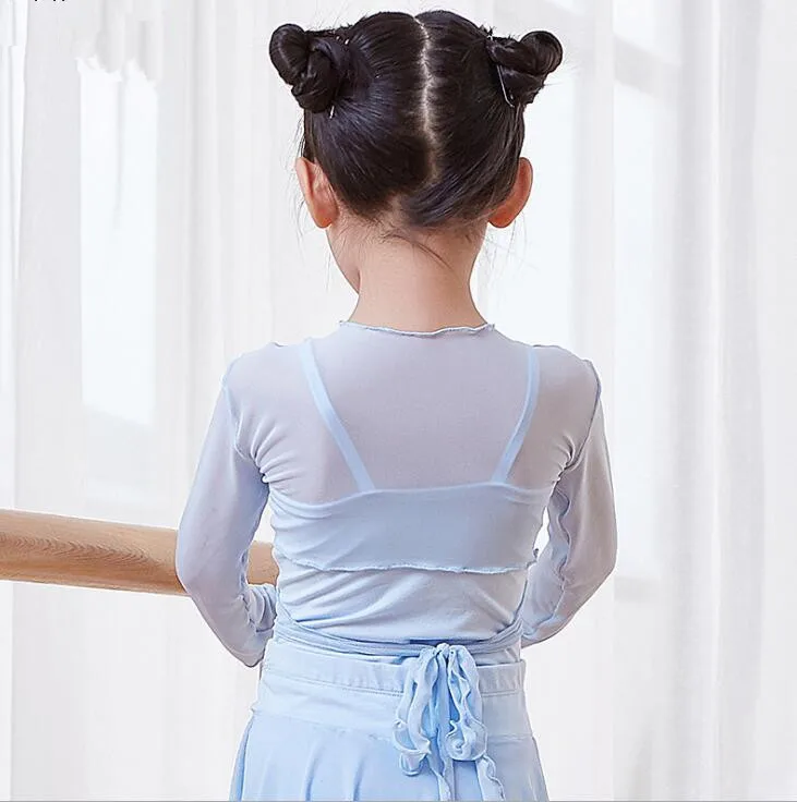 Russia Hot Sell Kids Girls' Classic Long Sleeve Wrap Top Mesh Dance Ballerina Dress Thin White Pink 105cm-165cm Height
Russia Hot Sell Kids Girls' Classic Long Sleeve Wrap Top Mesh Dance Ballerina Dress Thin White Pink 105cm-165cm Height
