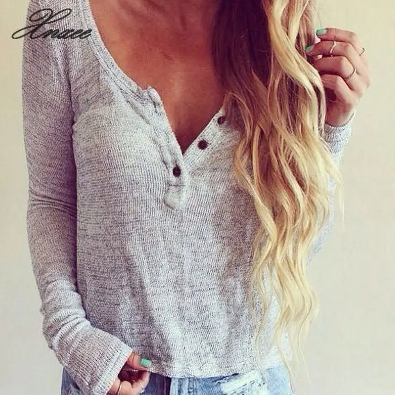 New Casual Women Long Sleeve Loose Knitted Sweater Jumper Knitwear Outwear Coat Gray Spring Fall Clothing
New Casual Women Long Sleeve Loose Knitted Sweater Jumper Knitwear Outwear Coat Gray Spring Fall Clothing