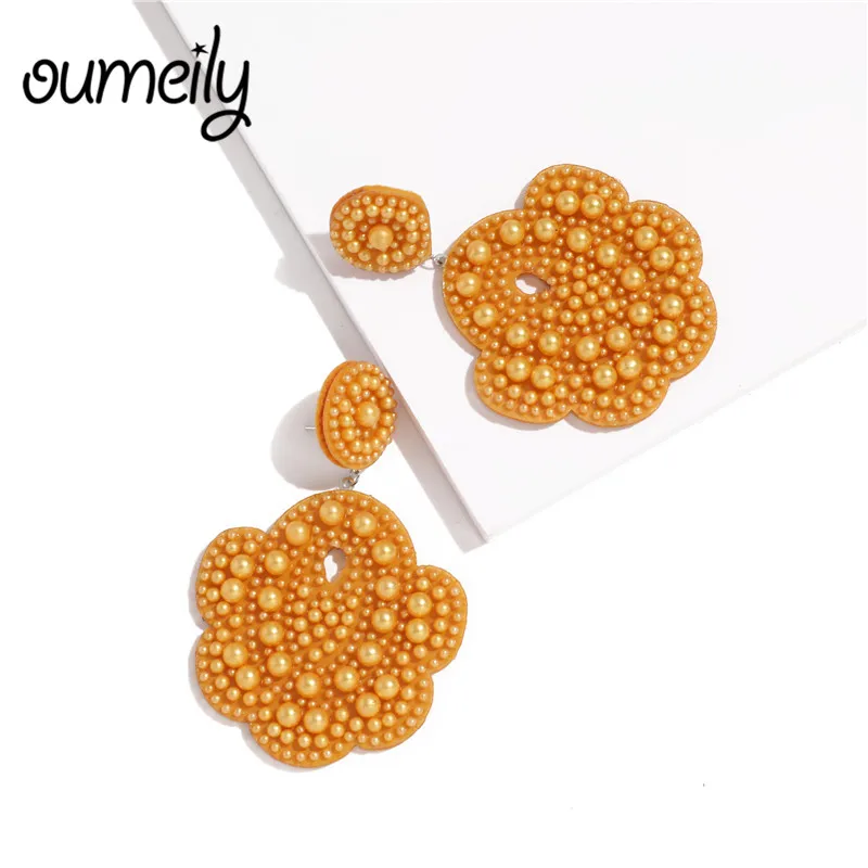 OUEMILY Big Drop Earrings Hanging Statement Flower Earrings for Women Bohemians Charm Beads Wedding Earings Fashion Jewelry
OUEMILY Big Drop Earrings Hanging Statement Flower Earrings for Women Bohemians Charm Beads Wedding Earings Fashion Jewelry