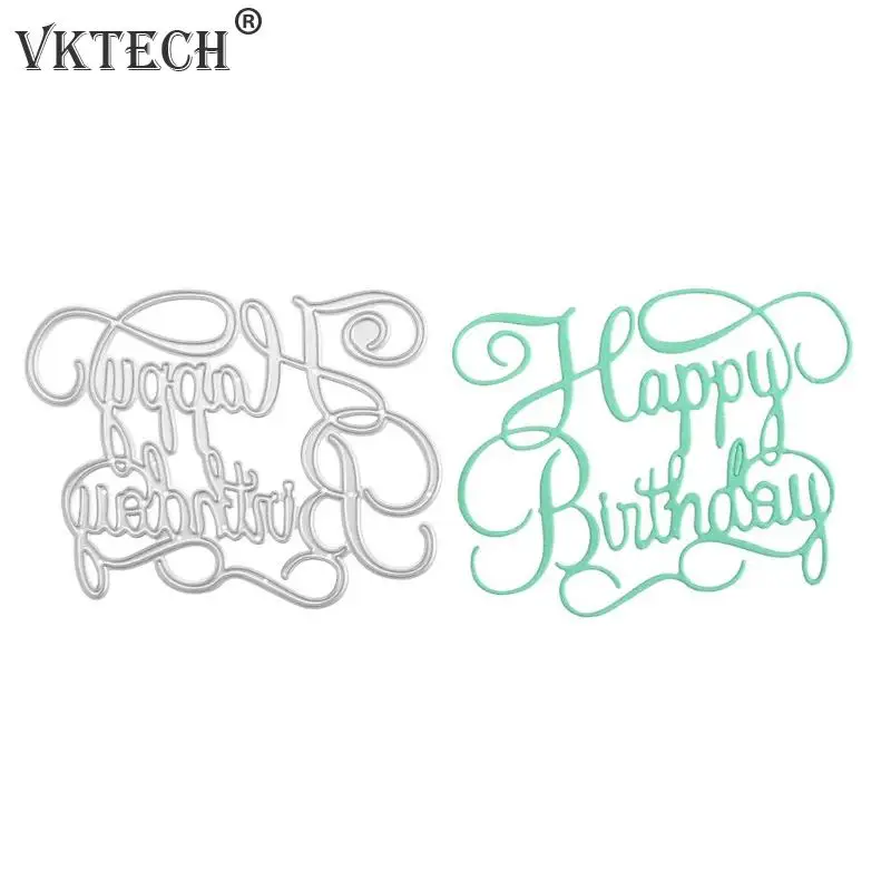 Metal Cutting Dies Stencils for DIY Scrapbooking Photo Album Happy Birthday Embossing Paper Card Decorative Craft
Metal Cutting Dies Stencils for DIY Scrapbooking Photo Album Happy Birthday Embossing Paper Card Decorative Craft