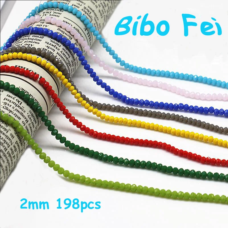 Free shipping multi color 2mm 198PCS Bicone crystal beads Cut Faceted Round Glass Beads,bracelet necklace Jewelry Making DIY
Free shipping multi color 2mm 198PCS Bicone crystal beads Cut Faceted Round Glass Beads,bracelet necklace Jewelry Making DIY