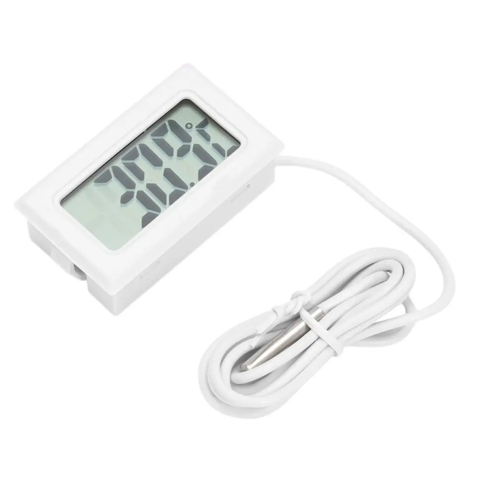 1Pcs Temperature Measurement Convenient LCD Display Thermometer Digital For Aquarium Freezer black and white color Hot Sale
1Pcs Temperature Measurement Convenient LCD Display Thermometer Digital For Aquarium Freezer black and white color Hot Sale