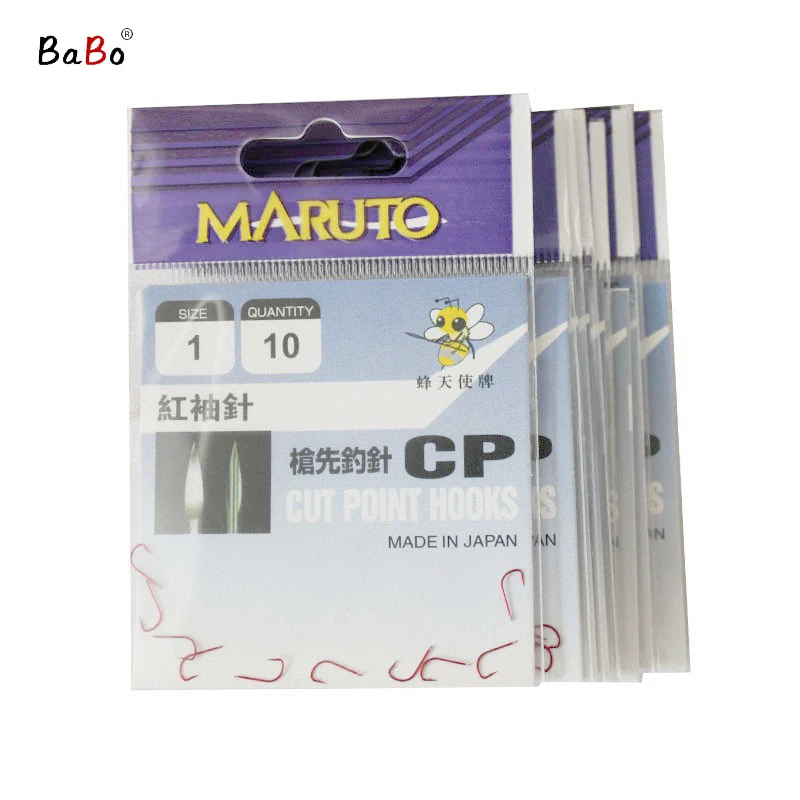 YeMuLang 5bag/set 1#-8# Red Fishing Hooks High Carton Steel Barbed Plate Hooks Carp Tackle Fishing Tools Fishhooks CC008
YeMuLang 5bag/set 1#-8# Red Fishing Hooks High Carton Steel Barbed Plate Hooks Carp Tackle Fishing Tools Fishhooks CC008