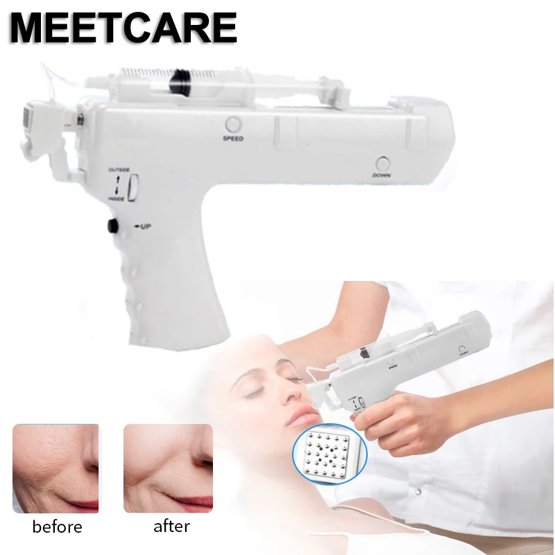 25D Vanadium Tianium Injection Gun for Mesotherapy Facial Restoration Meso Injector Tightening Skin Care Tool Free Injection New