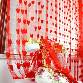 Door Curtain Ready Made Voile Curtain For Living Room Colorful Heart Line Cortinas Romantic Shape Wedding Home Decora WP240-20
Door Curtain Ready Made Voile Curtain For Living Room Colorful Heart Line Cortinas Romantic Shape Wedding Home Decora WP240-20