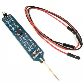 1Set/lot Logic test pen LM339 high and low level test 5V 3.3V digital circuit debugging
1Set/lot Logic test pen LM339 high and low level test 5V 3.3V digital circuit debugging