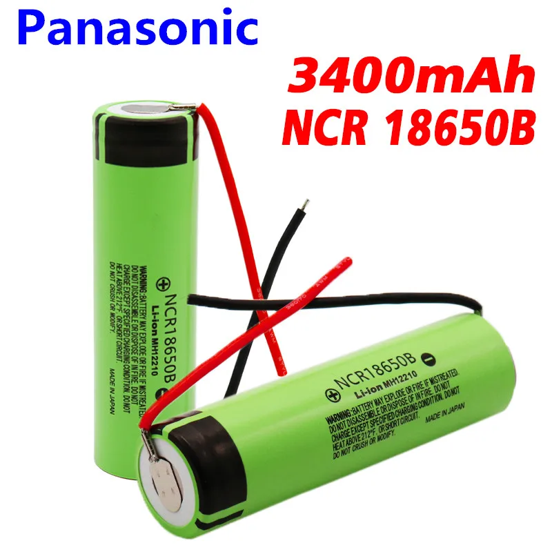2~20pcs Panasonic 18650 battery 3400mah 3.7v lithium battery for NCR18650B 3400mah Suitable for flashlight battery +diy wire
2~20pcs Panasonic 18650 battery 3400mah 3.7v lithium battery for NCR18650B 3400mah Suitable for flashlight battery +diy wire
