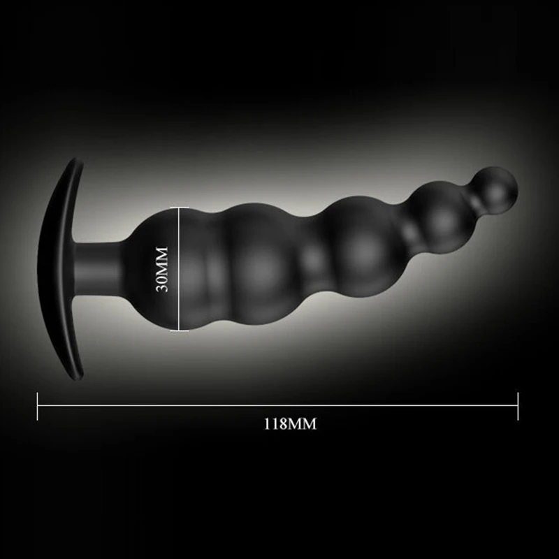 Silicone 5 Beads Butt Plug Anal Beads Massager Anal Plug Sex Toys For Men Women Gay Sex Products Erotic Toys G-spot Massage Toys