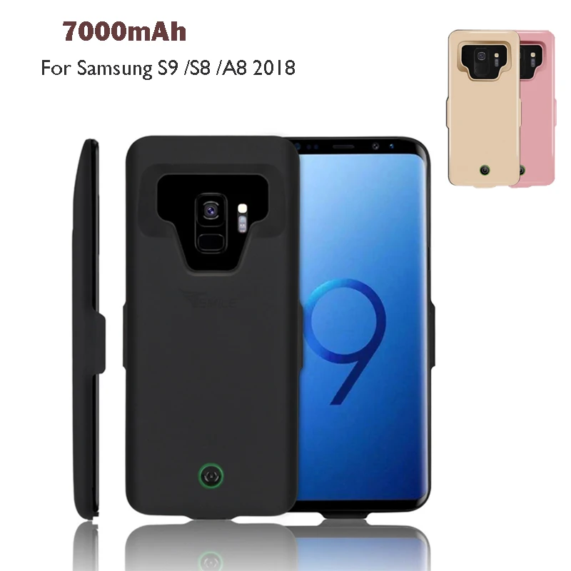 High Quality 7000mAh Power Bank Case Pack Backup Battery Charge Universal For Samsung Galaxy S9 /S8 /A8 2018 Battery Case Cover
High Quality 7000mAh Power Bank Case Pack Backup Battery Charge Universal For Samsung Galaxy S9 /S8 /A8 2018 Battery Case Cover