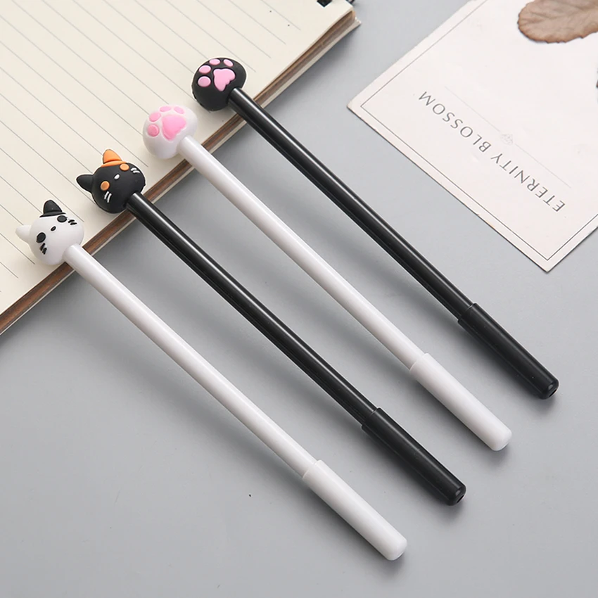 Cartoon Cat / Cat Claw Gel Pen, Needle Tip, Fine Point 0.5mm, Black Ink, Stationery Student Writing Pen School Office Supplies
Cartoon Cat / Cat Claw Gel Pen, Needle Tip, Fine Point 0.5mm, Black Ink, Stationery Student Writing Pen School Office Supplies