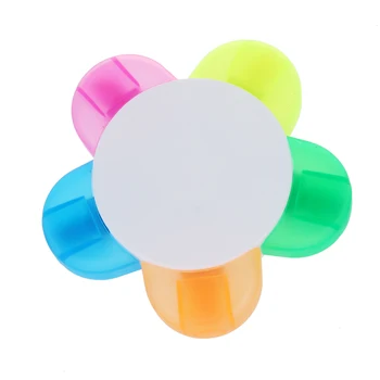 Wholesale 10pcs of 5 color highlighter pen marker pen stationery flower shape (pink, yellow, blue, green, orange)
Wholesale 10pcs of 5 color highlighter pen marker pen stationery flower shape (pink, yellow, blue, green, orange)