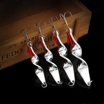 1pcs Metal Spoon Lure Spinner 10g 14g 21g 28g Rotating Fishing Lure Hard Baits For Trout Pike Pesca Peche Treble Hook Tackle
1pcs Metal Spoon Lure Spinner 10g 14g 21g 28g Rotating Fishing Lure Hard Baits For Trout Pike Pesca Peche Treble Hook Tackle