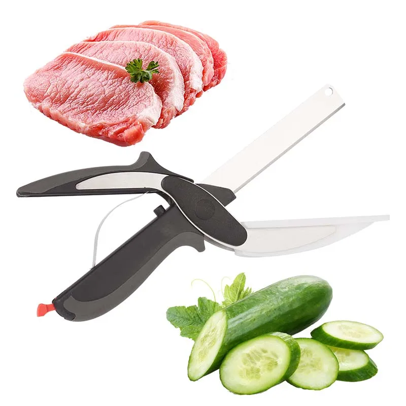 Multi-Function Meat Scissors Cutter 2 in 1 Cutting Board utility cutter Stainless Steel Ourdoor Smart Vegetable Knife
Multi-Function Meat Scissors Cutter 2 in 1 Cutting Board utility cutter Stainless Steel Ourdoor Smart Vegetable Knife