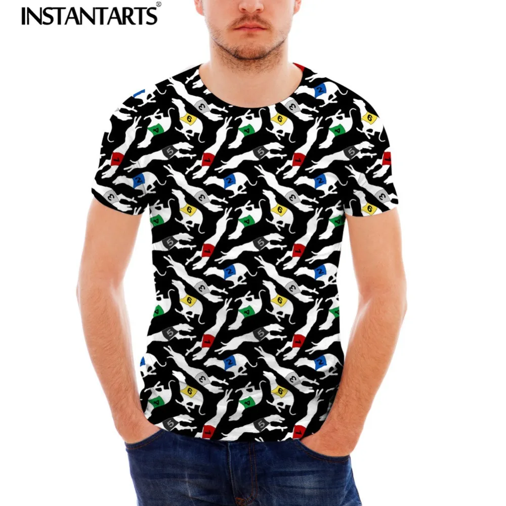 INSTANTARTS Men Summer Short Sleeve T-shirt Cute Pet Dog Coursing Whippets 3D Print Man Casual Tops Tee Tshirts O-neck Clothes 
INSTANTARTS Men Summer Short Sleeve T-shirt Cute Pet Dog Coursing Whippets 3D Print Man Casual Tops Tee Tshirts O-neck Clothes