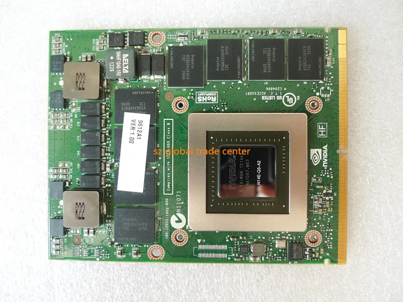 K4000M N14E-Q3-A2 Graphic video Card 4G DDR5 For M6700 Laptop CN-05DGTT 05DGTT 5DGTT
K4000M N14E-Q3-A2 Graphic video Card 4G DDR5 For M6700 Laptop CN-05DGTT 05DGTT 5DGTT