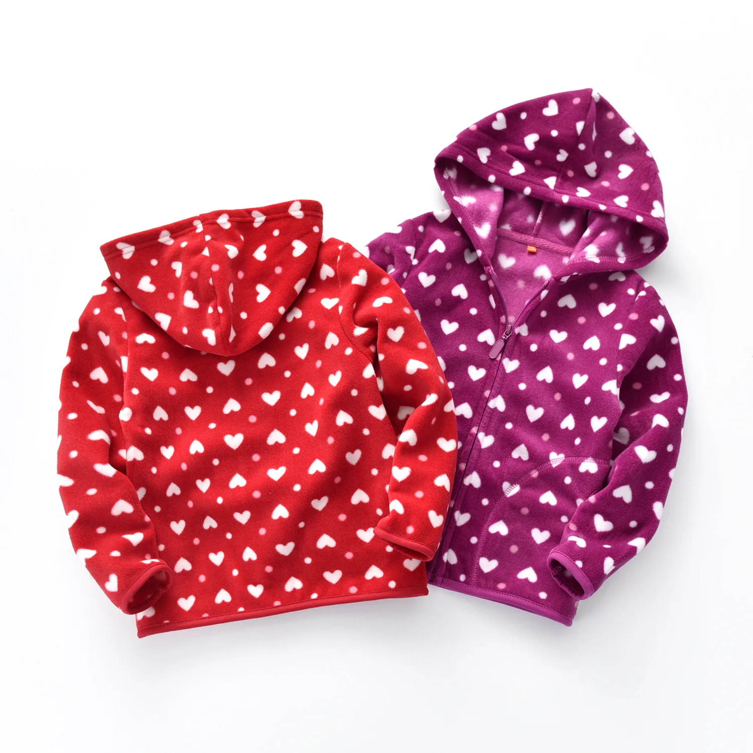 Baby Fleece Jacket Winter Coats Zipper Autumn Girls Coat Warm Cute Cartoon Love Dot Kids Clothing Fleece Baby Jacket for Girls
Baby Fleece Jacket Winter Coats Zipper Autumn Girls Coat Warm Cute Cartoon Love Dot Kids Clothing Fleece Baby Jacket for Girls