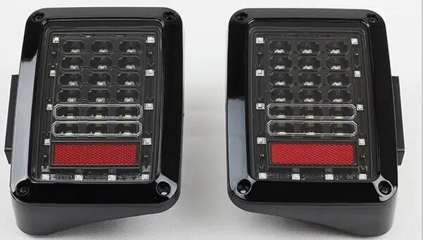 Free Shipping Black LED Tail Lights Brake Rear Signal Reverse Lamp Taillight For JK Wrangler Rubicon Sahara Unlimited Off Road
Free Shipping Black LED Tail Lights Brake Rear Signal Reverse Lamp Taillight For JK Wrangler Rubicon Sahara Unlimited Off Road