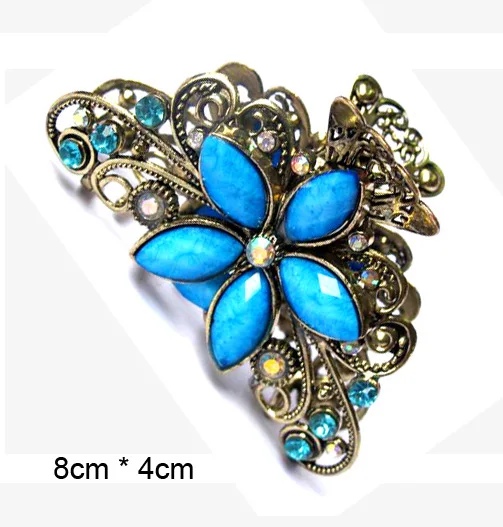 S10 8*4.8CM Natural stone & Resin Crab Clamp Style Lady Girl Daisy Flower Hair Claws & Hair Jewelry
S10 8*4.8CM Natural stone & Resin Crab Clamp Style Lady Girl Daisy Flower Hair Claws & Hair Jewelry
