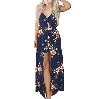 Womens Jumpsuit Summer Floral Print Backless Deep V neck Casual Strap Rompers Split Beach Overalls Boho Short Jumpsuit Playsuit
Womens Jumpsuit Summer Floral Print Backless Deep V neck Casual Strap Rompers Split Beach Overalls Boho Short Jumpsuit Playsuit