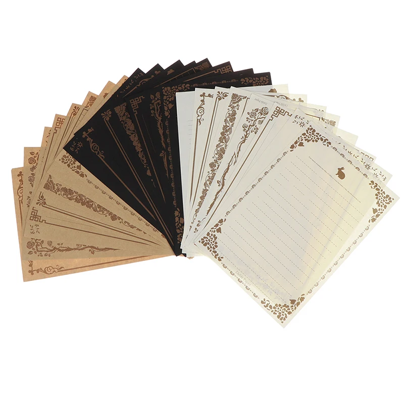 Letter Paper 8 Sheets Vintage Flower Design Letterhead Letter Kraft Brown Writing Paper Letter Pad Drawing Sketch Pad Stationery
Letter Paper 8 Sheets Vintage Flower Design Letterhead Letter Kraft Brown Writing Paper Letter Pad Drawing Sketch Pad Stationery