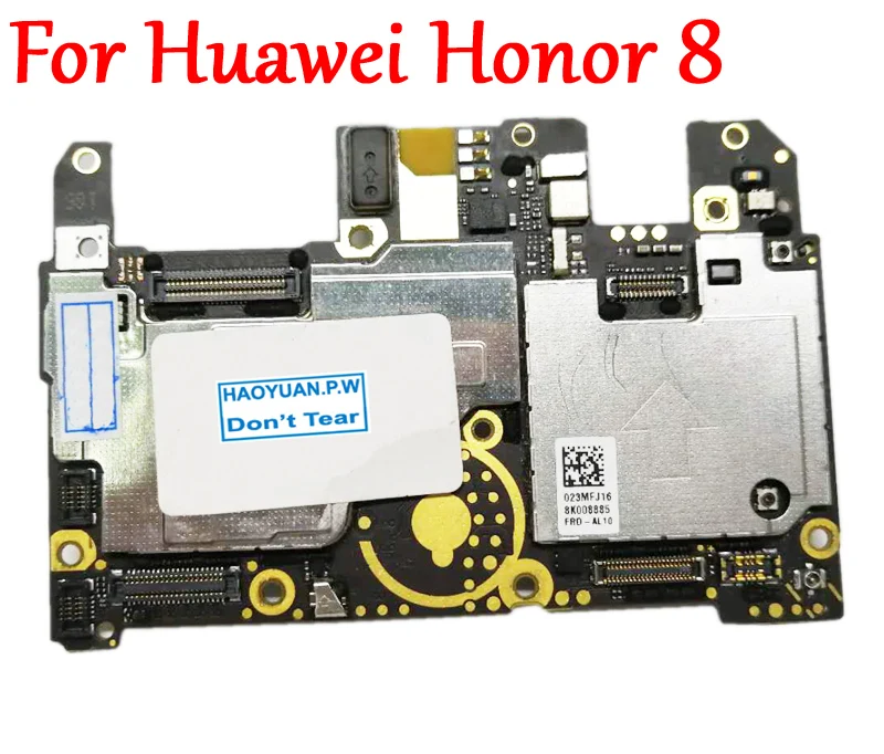 (Tested)Full Work Unlock Mobile Electronic Panel Motherboard Circuits Flex Cable For HUAWEI Honor 8 FRD-AL00 4+32GB MB Plate
(Tested)Full Work Unlock Mobile Electronic Panel Motherboard Circuits Flex Cable For HUAWEI Honor 8 FRD-AL00 4+32GB MB Plate